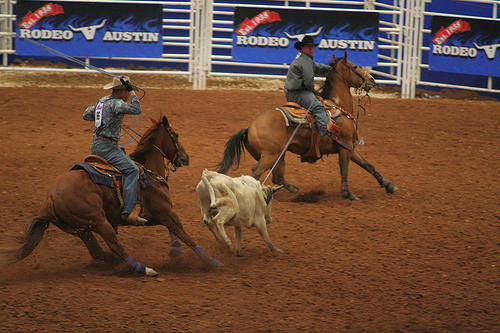 Rodeo Austin Team Roping