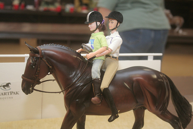 I don't remember the name of this game, but it was a Pony Club one and involved a pie... which is sculpted in mini clay