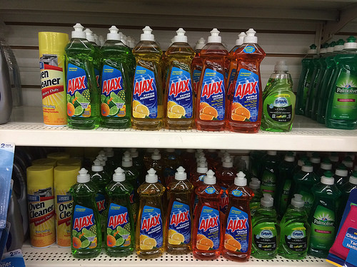 Yes, I use anti-bacterial dish soap to wash legs in the summer. It works wonders.