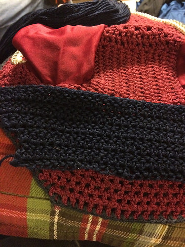 Adding stitches (with some whoops you can see)