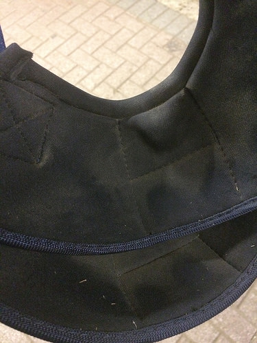 Inside of the boots after one ride